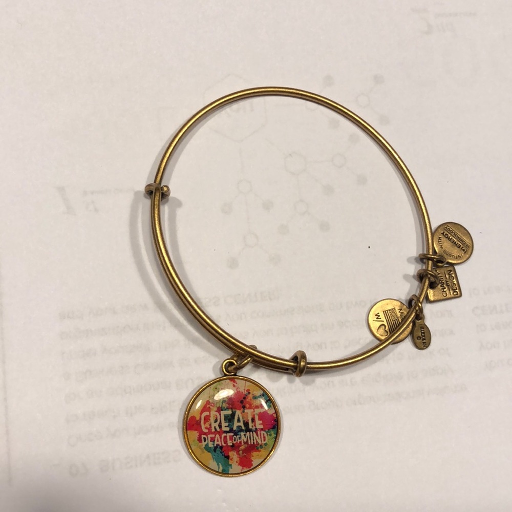 Create Peace of Mind bracelet- Alex and Ani